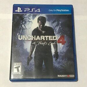 PS4 Uncharted 4 A Thief's End (Mint) Playstation 4